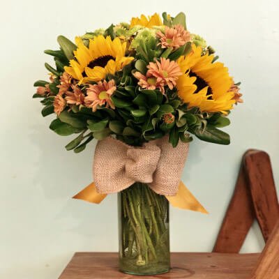 Girasoles de alegria