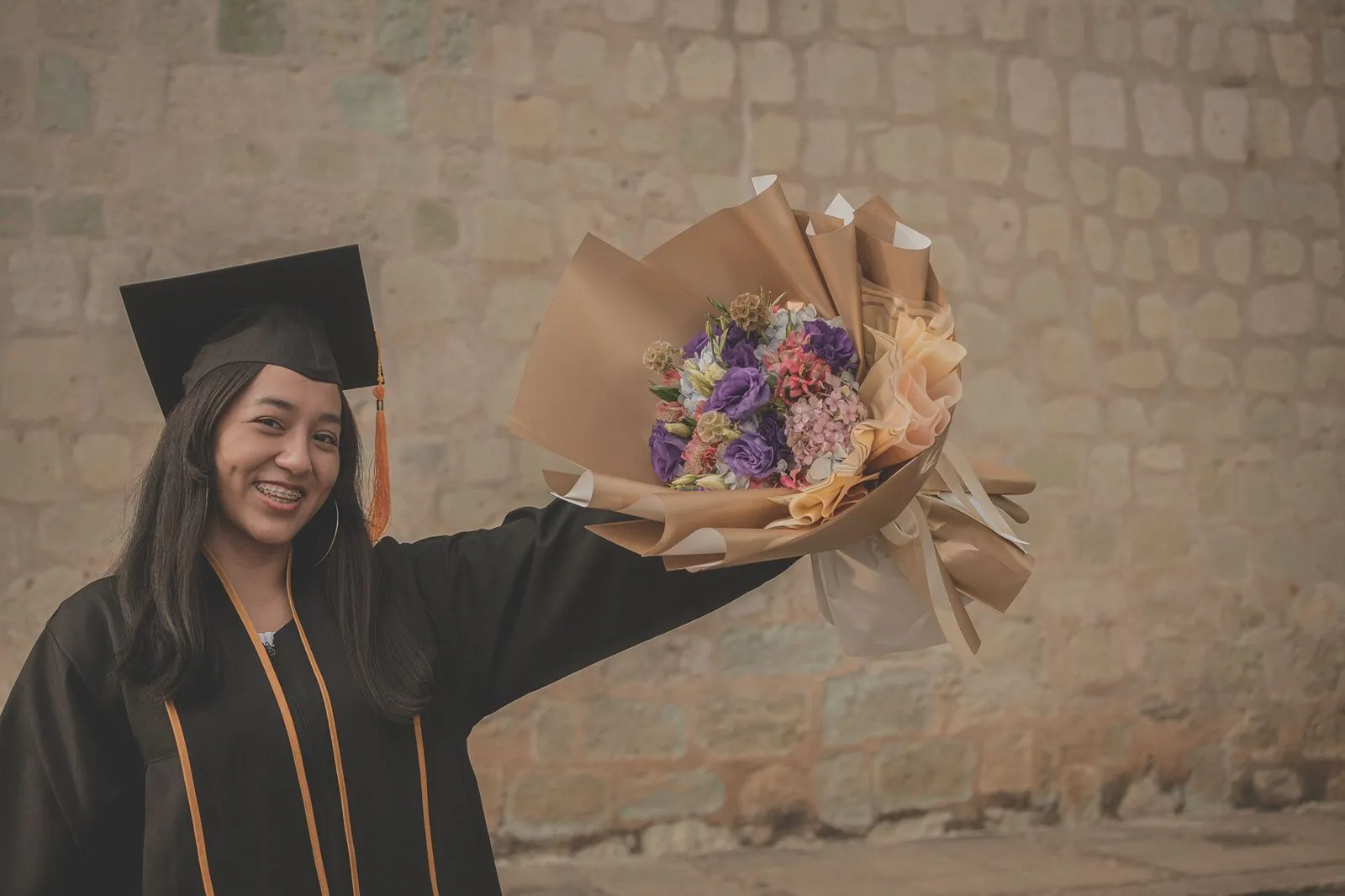 Bouquet feliz graduación
